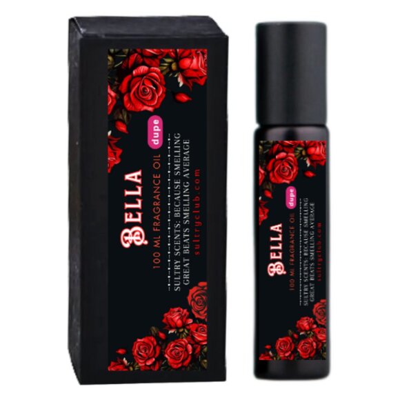 BELLA (GINGHAM TYPE) FRAGRANCE OIL ROLLERBALL - Picture 1 of 4